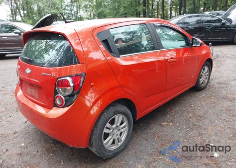 2012 Chevrolet Sonic 2Lt из США, поврежденный, VIN 1G1JC6SH0C4153470